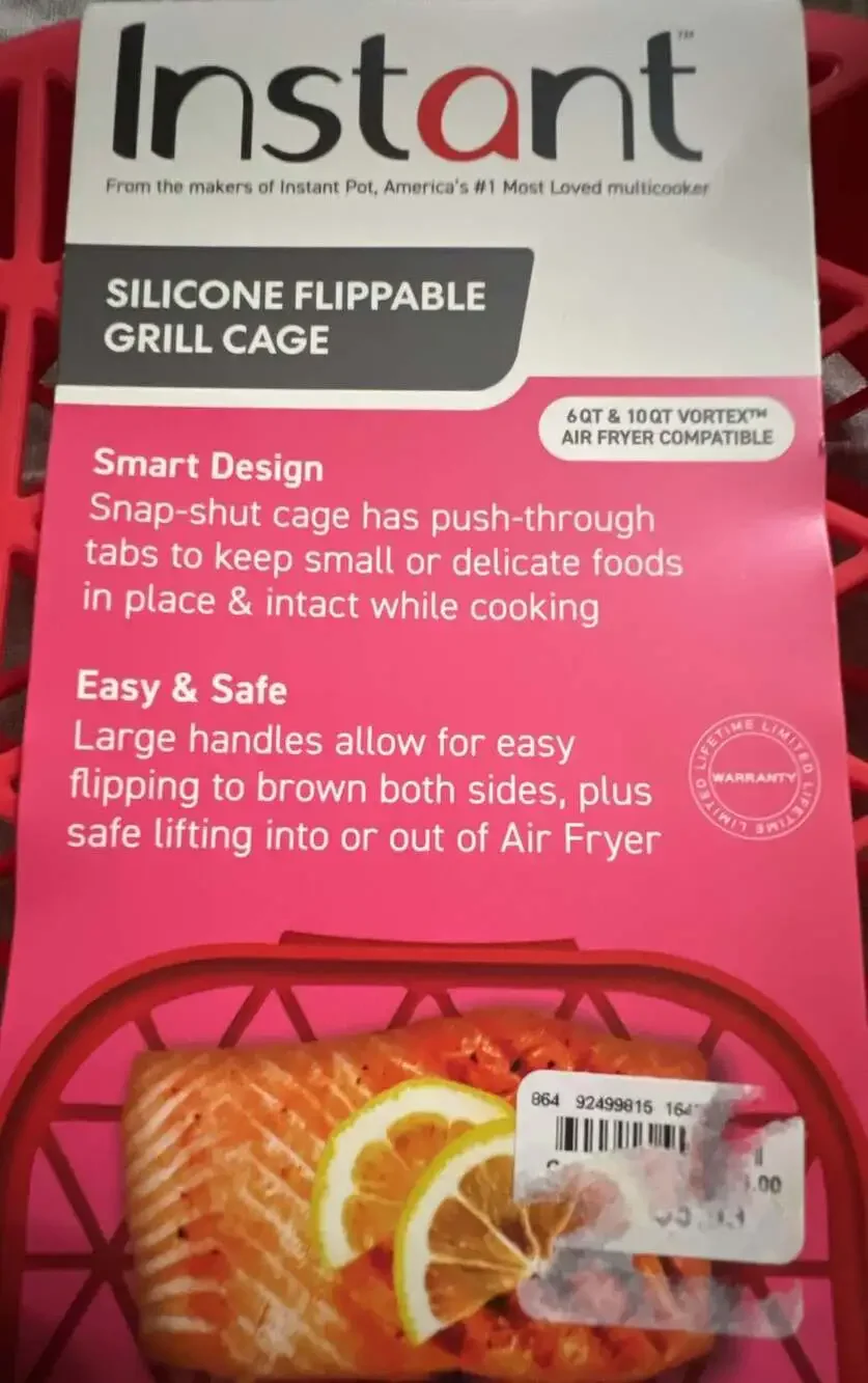 Instant Silicone Flippable Grill Cage